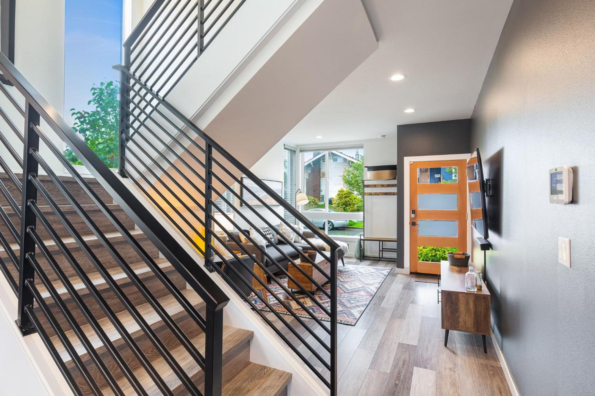 Stylish Townhouse Near Seattle Attractions Villa Ngoại thất bức ảnh