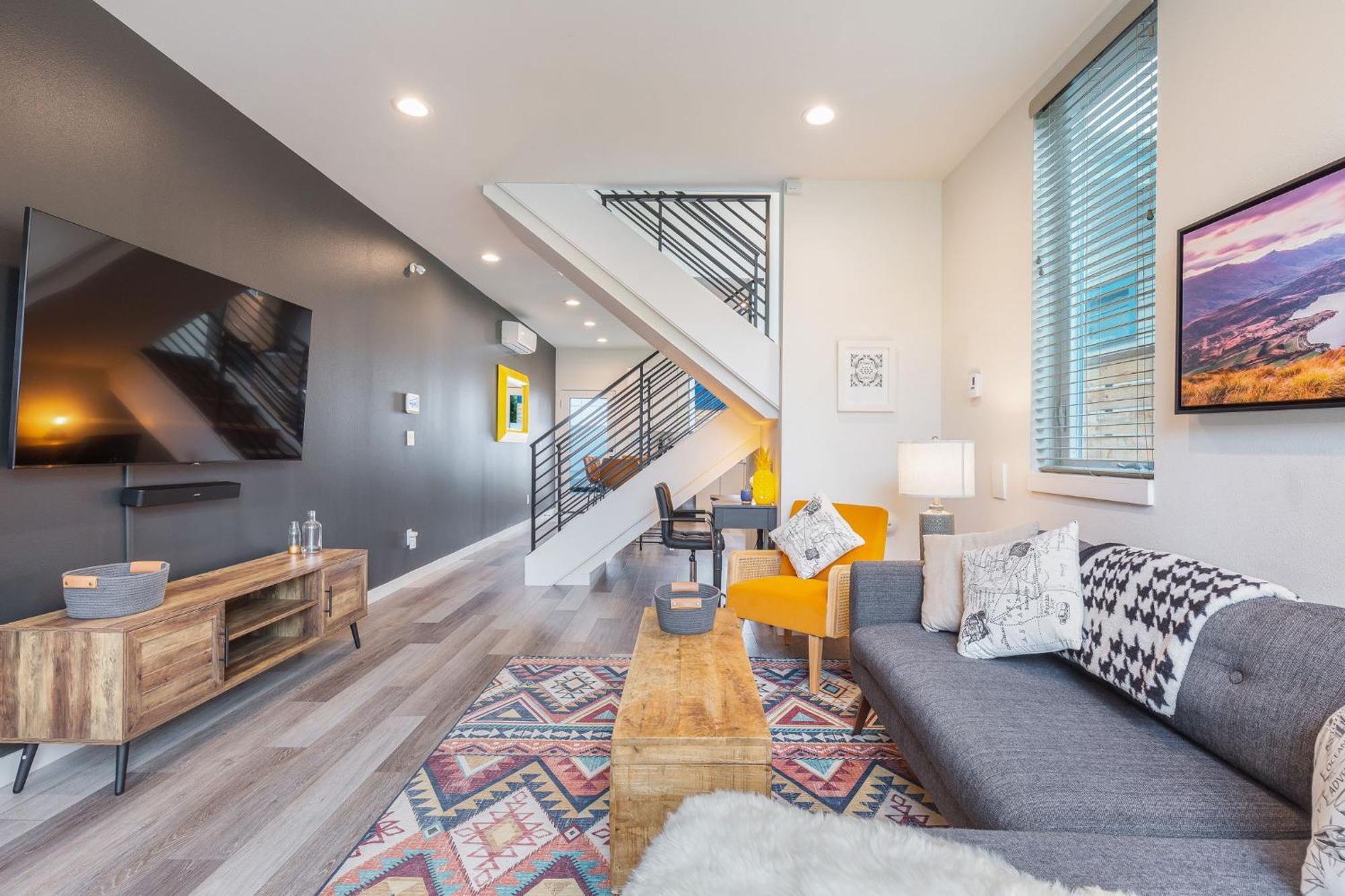 Stylish Townhouse Near Seattle Attractions Villa Ngoại thất bức ảnh