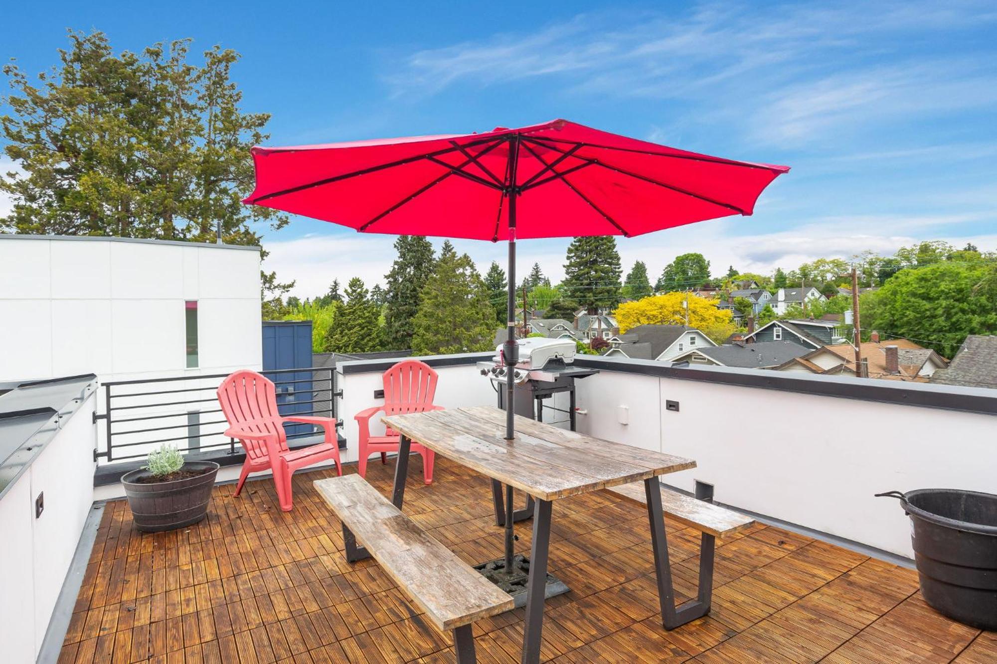 Stylish Townhouse Near Seattle Attractions Villa Ngoại thất bức ảnh