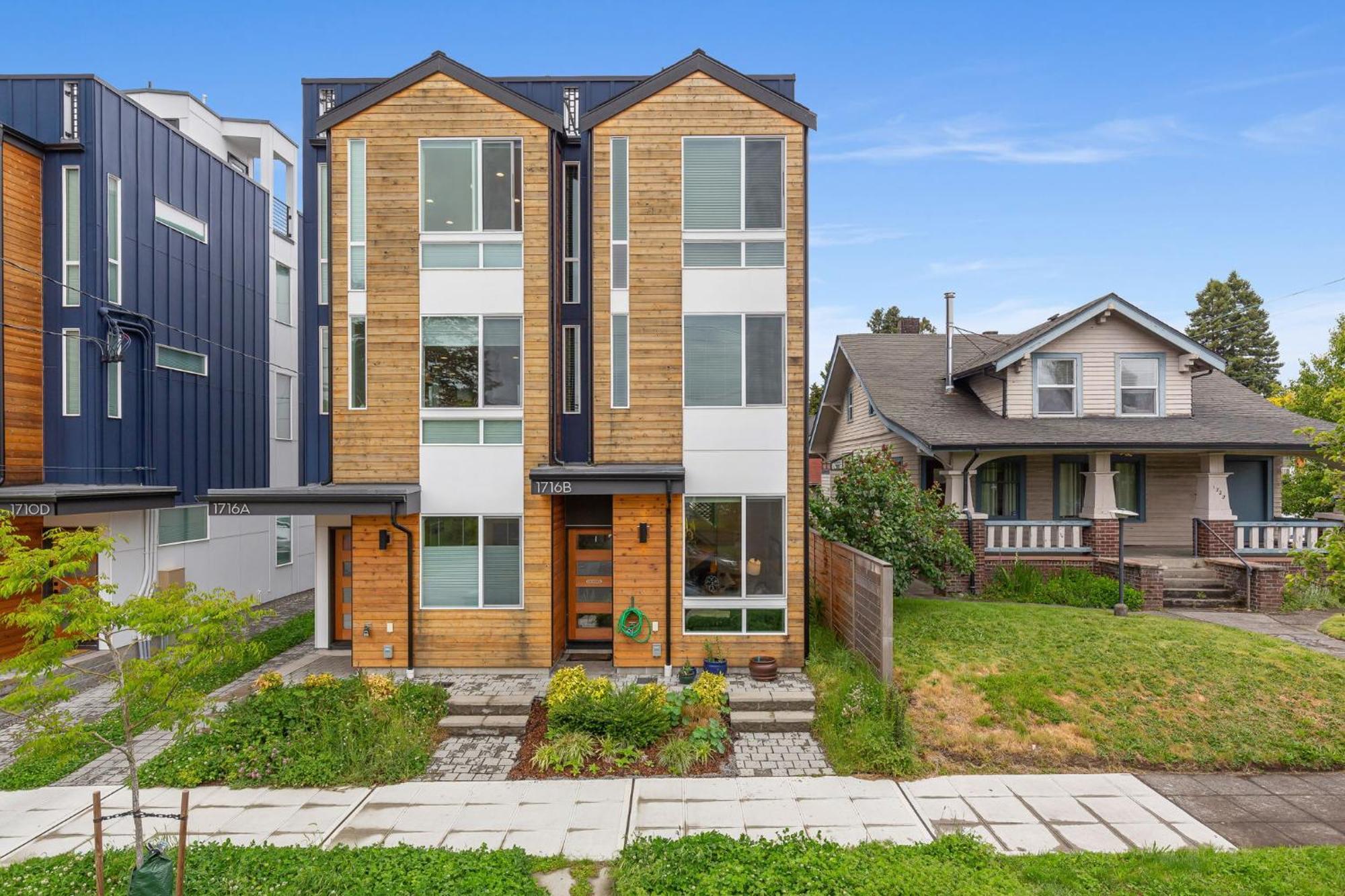 Stylish Townhouse Near Seattle Attractions Villa Ngoại thất bức ảnh