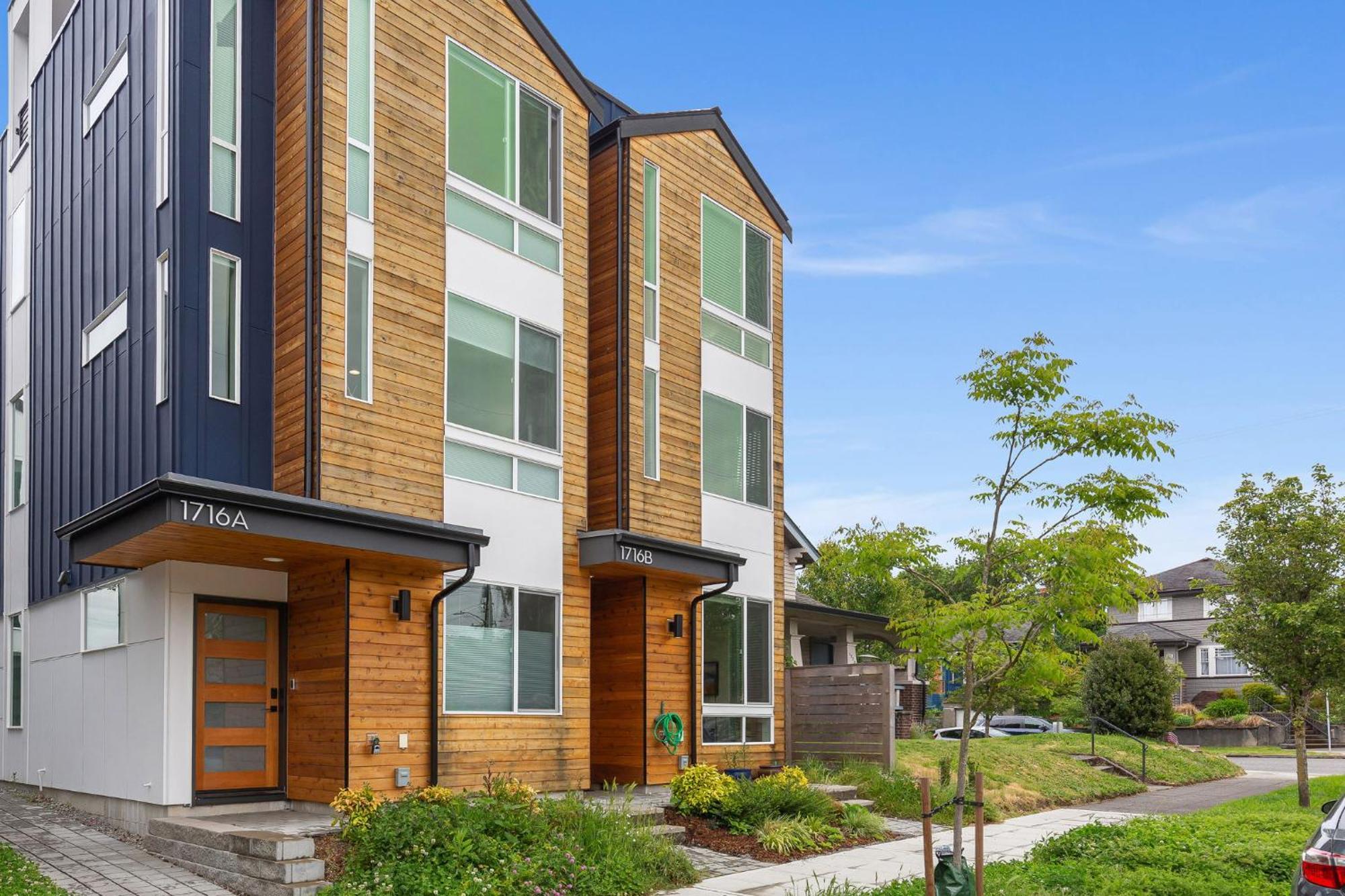 Stylish Townhouse Near Seattle Attractions Villa Ngoại thất bức ảnh