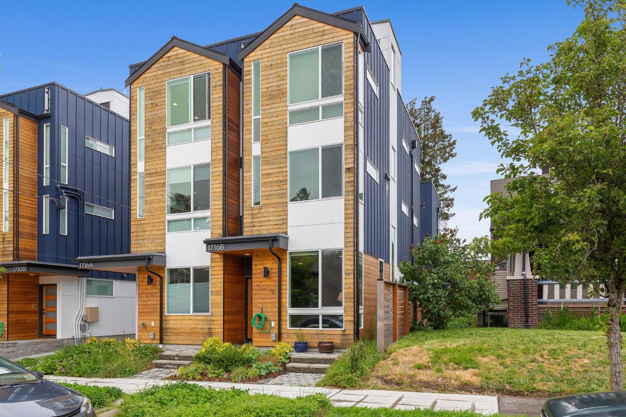 Stylish Townhouse Near Seattle Attractions Villa Ngoại thất bức ảnh